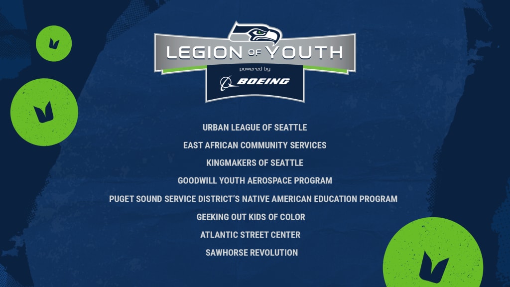 Seahawks and Boeing Announce Youth Organizations to Receive 2021