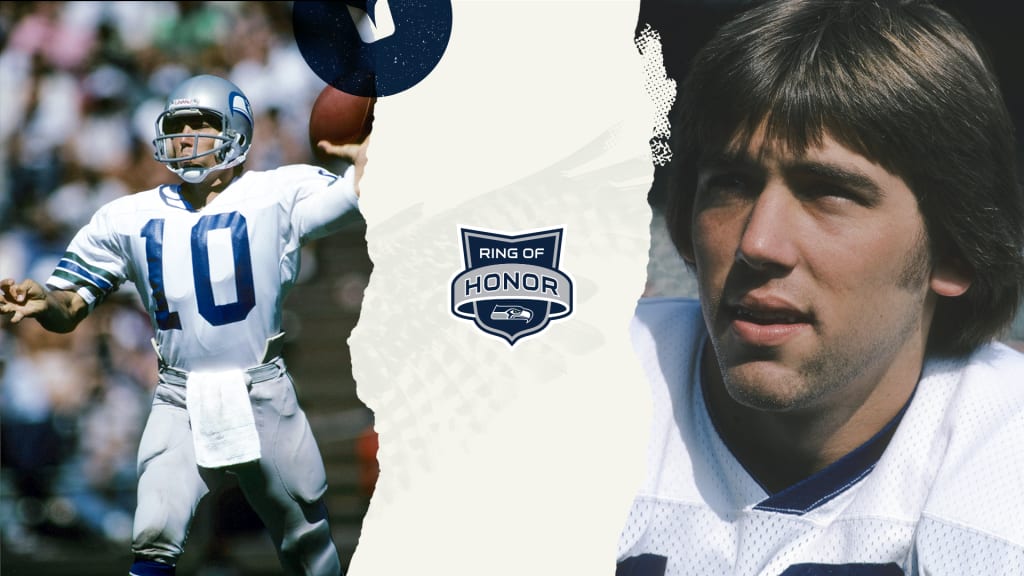 Jim Zorn, 1st quarterback of the Seahawks. Reached the 10000 yard mark in  passing faster than a…