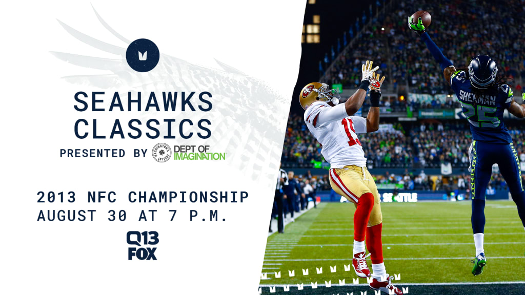 Seahawks Classics: Watch The 2013 NFC Championship Game This Sunday On Q13  FOX