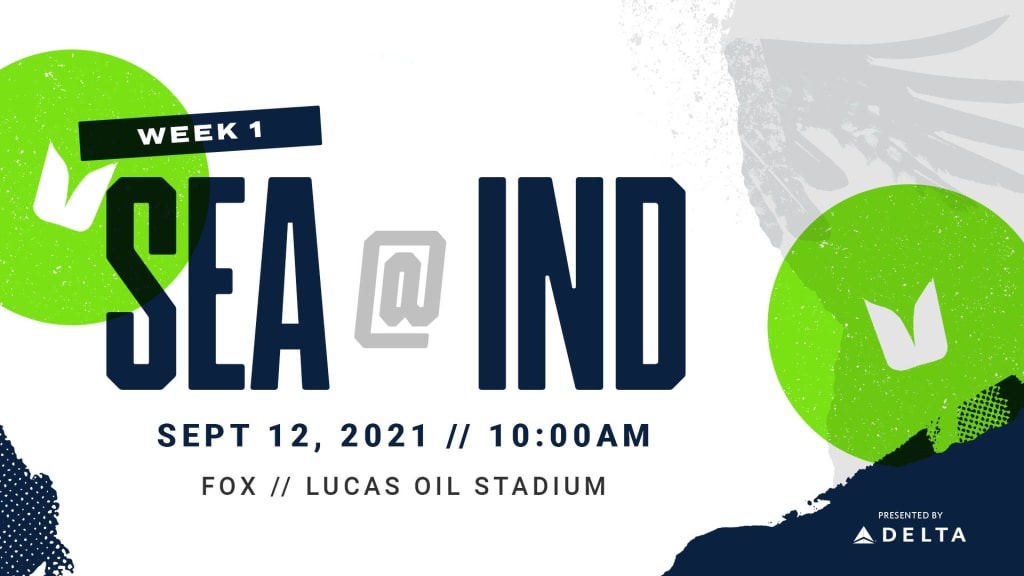 2021 Seattle Seahawks Opener: Seahawks 2021 NFL Season opener against the  Indianapolis Colts