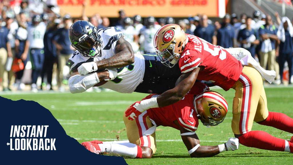 Instant Lookback: DK Metcalf Lunges In End Zone For Seahawks First  Touchdown Of The Day