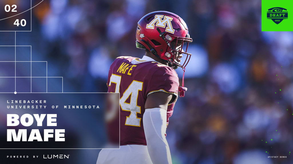 Seattle Seahawks select Boye Mafe in the second round of NFL Draft – The  Minnesota Daily