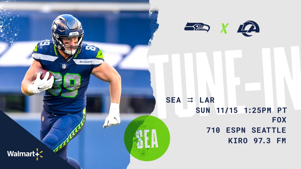 Seattle Seahawks on X: OFFICIAL: Our game vs. the Rams will kickoff at  1:25 pm PT and broadcasted on FOX.  / X