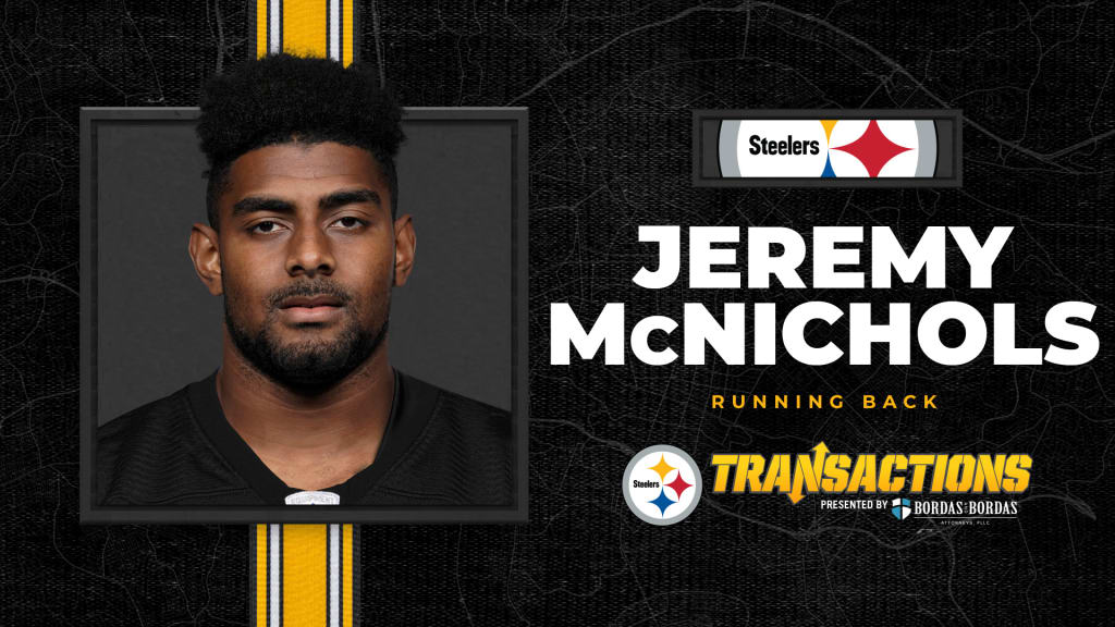 The Pittsburgh Steelers Sign RB Jeremy McNichols! Highlights