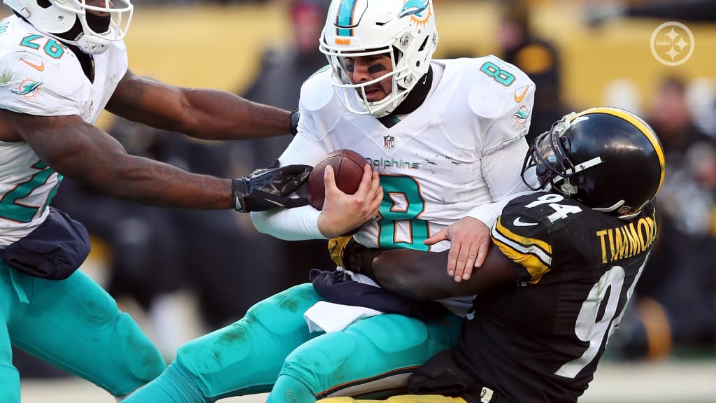 Wild-card Dolphins draw Steelers in first round of playoffs