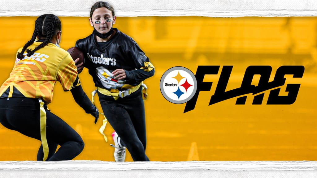 Girl's Flag Football  Pittsburgh Steelers 