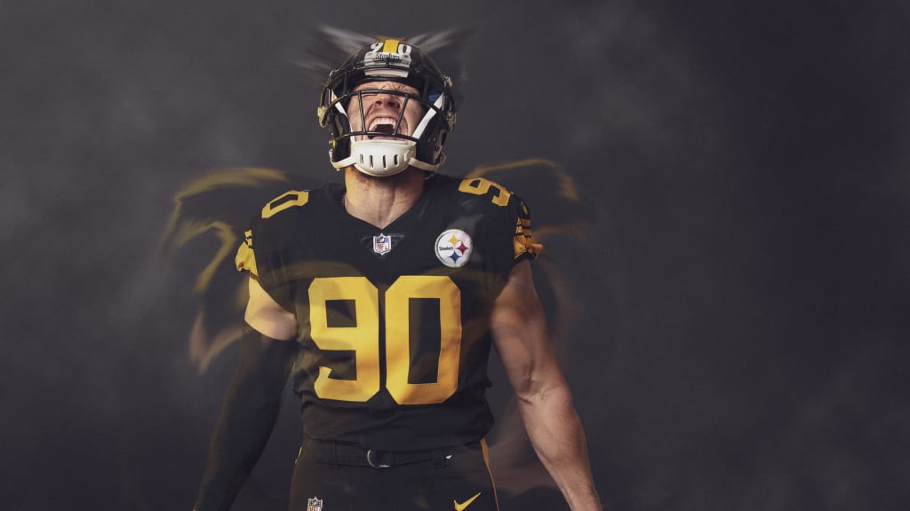 jersey steelers color rush