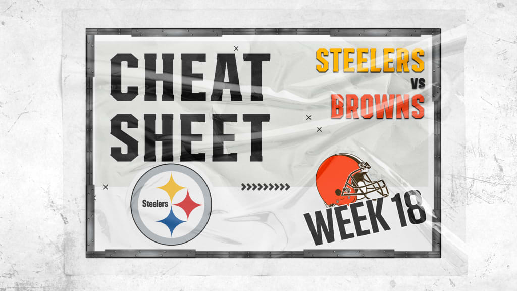 Cheat Sheet: Steelers vs. 49ers