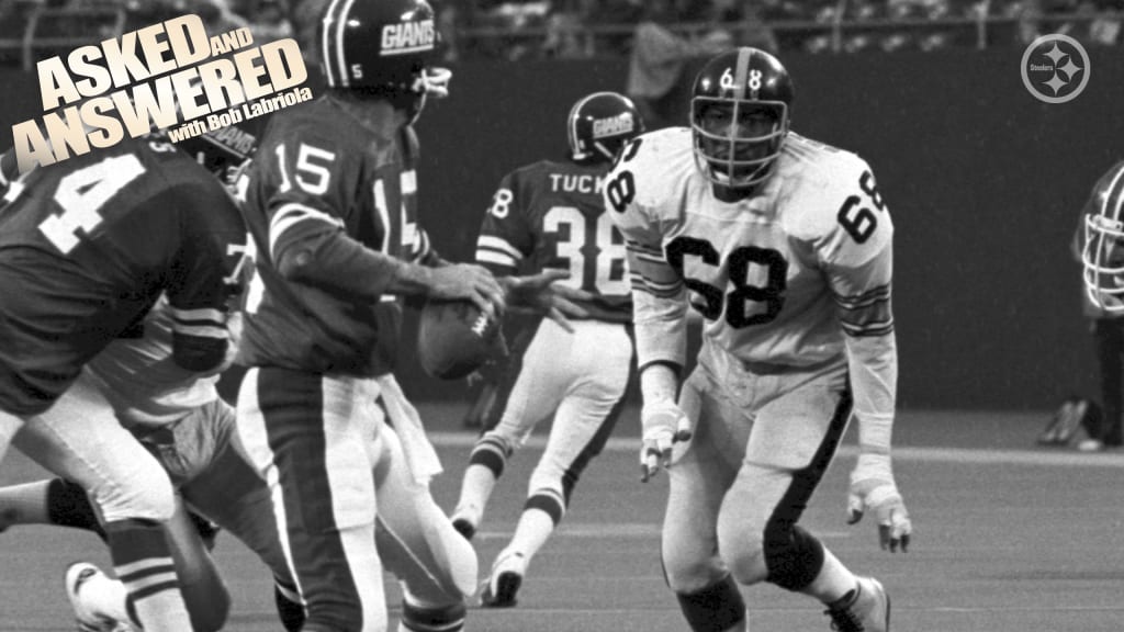 Steelers jerseys once worn by Dwight White, L.C. Greenwood, Donnie