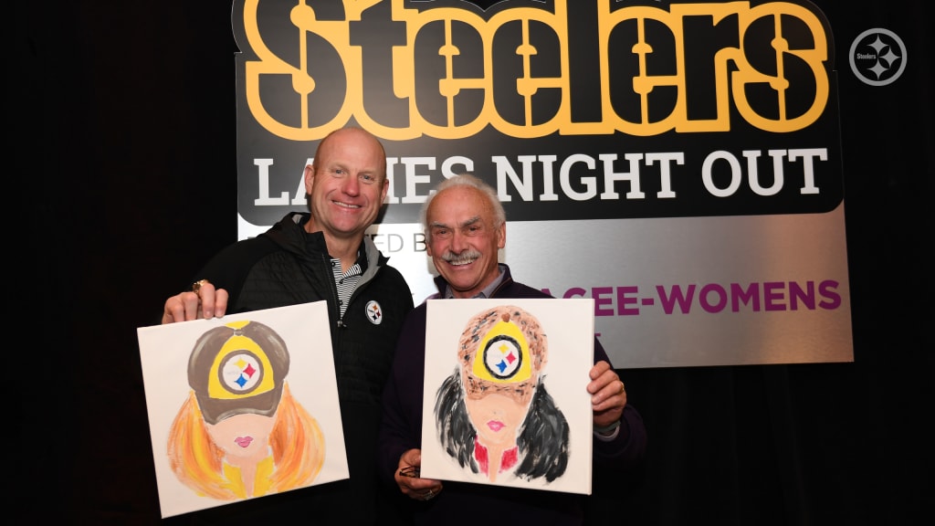 On Friday, we held Ladies Night Out, - Pittsburgh Steelers