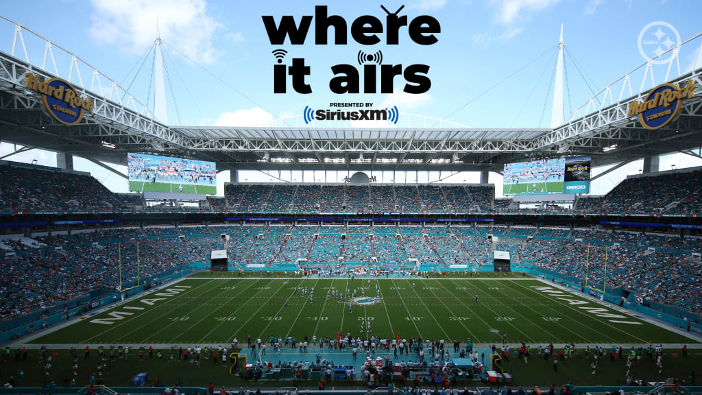 siriusxm dolphins game channel