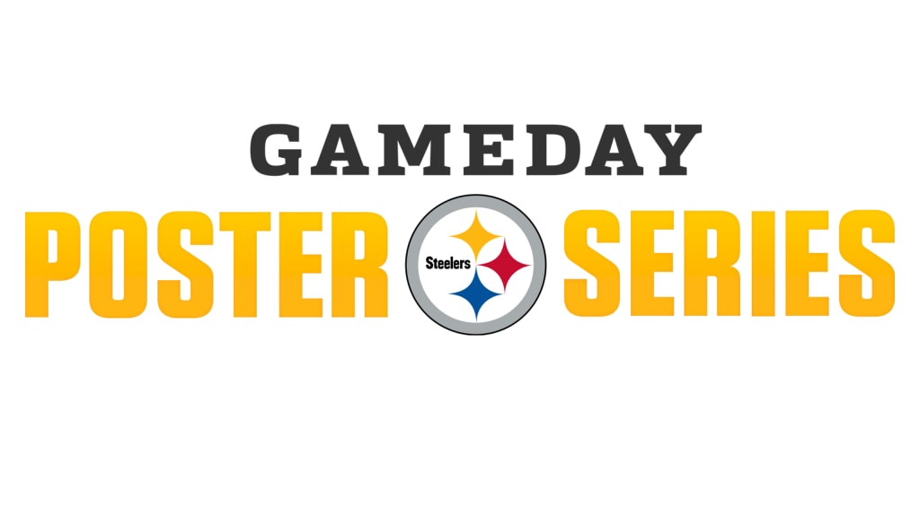 Pittsburgh Steelers Gameday Poster  Pittsburgh Steelers 