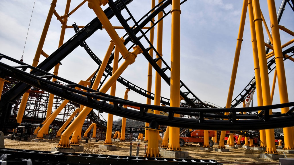 Detroit Lions fan makes history riding Steel Curtain roller coaster