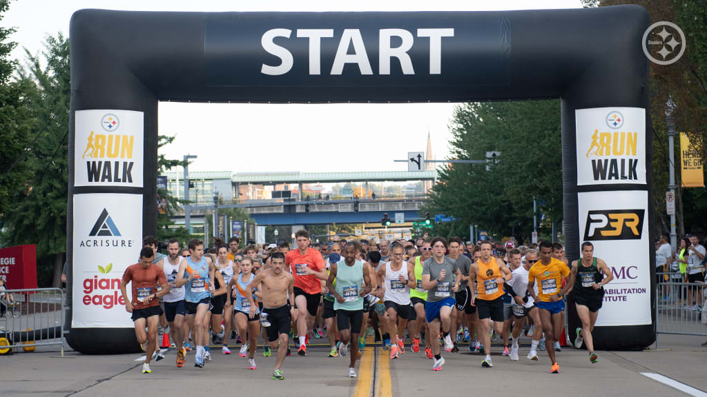 NFL alumni's 5k run