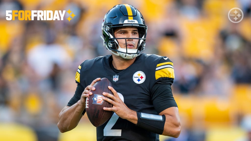 Steelers to re-sign Mason Rudolph for No. 3 quarterback role