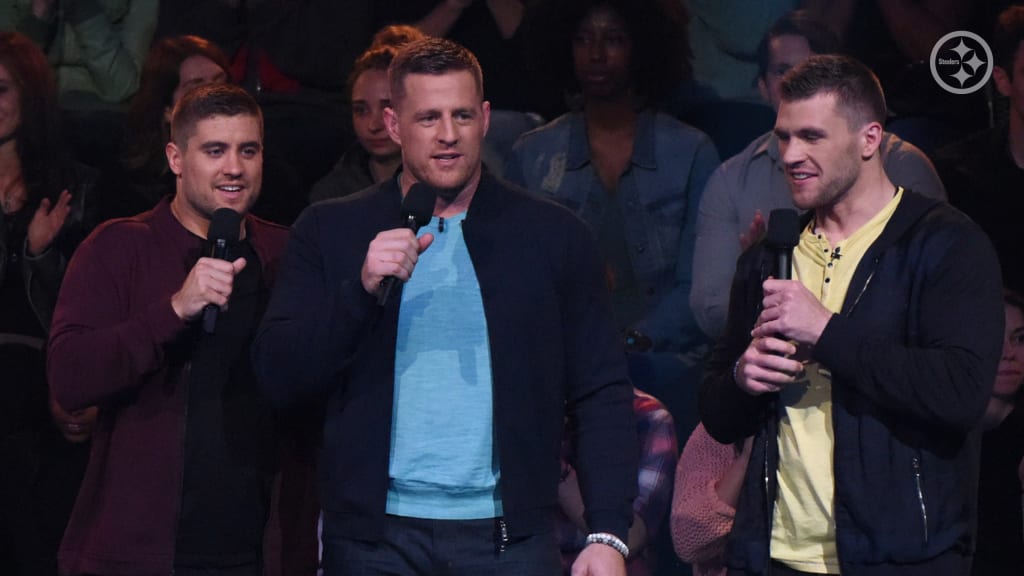 Ultimate Tag: NFL brothers JJ Watt, Derek Watt, TJ Watt host Fox show