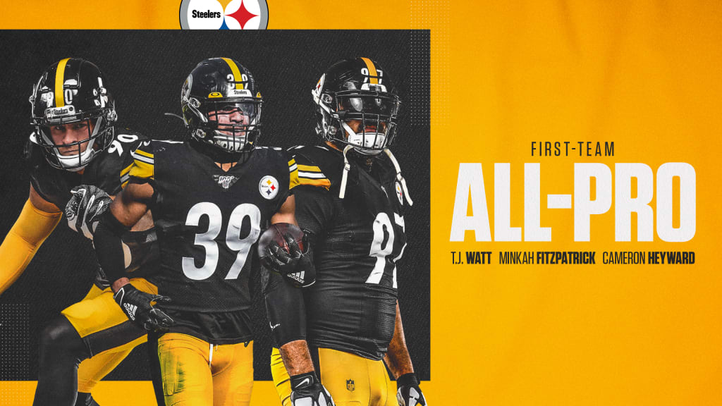 Pittsburgh Steelers' Minkah Fitzpatrick, T.J. Watt Selected to