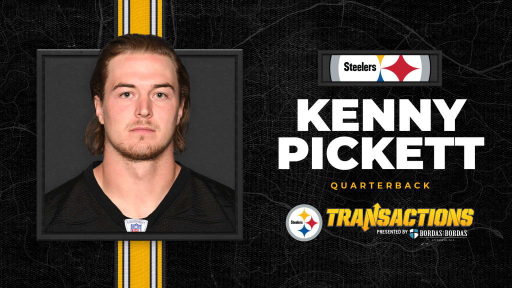 What's keeping N.J.'s Kenny Pickett from signing with the Steelers? 