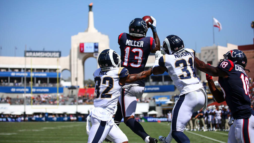 August 18, 2018: Houston Texans wide receiver Braxton Miller (13