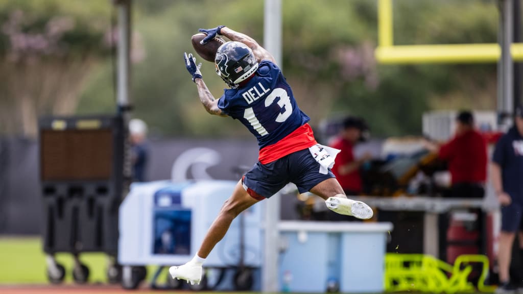 Rookie WR Tank Dell draws rave reviews from Texans teammates