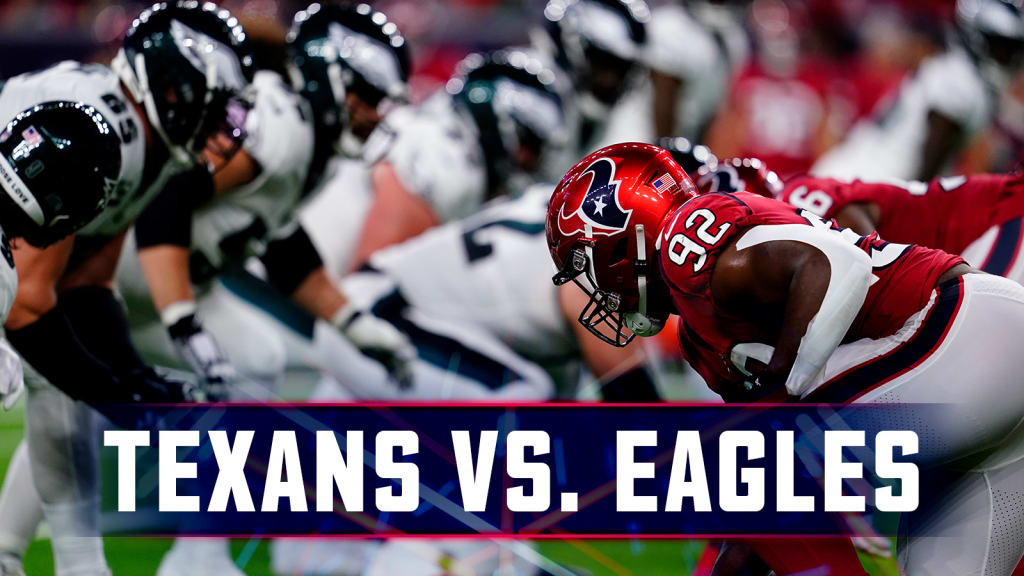 TThe Houston Texans are taking on the Philadelphia Eagles for Week 9 of the  2022 NFL Regular Season on Thursday Night Football.