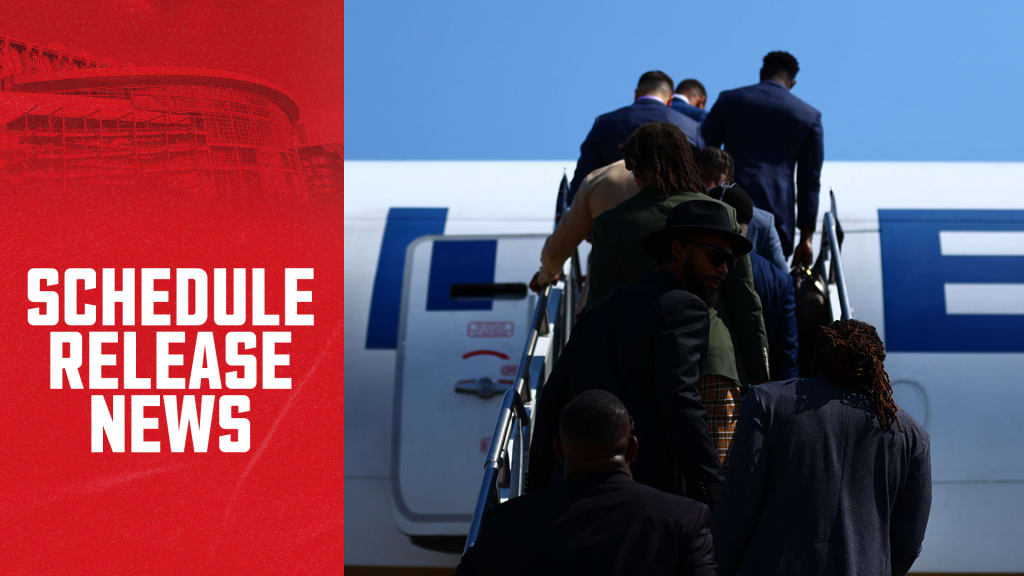 Even with an extra road trip in the 2022 regular season, the Houston Texans  will still fly fewer air miles than they did in 2021.