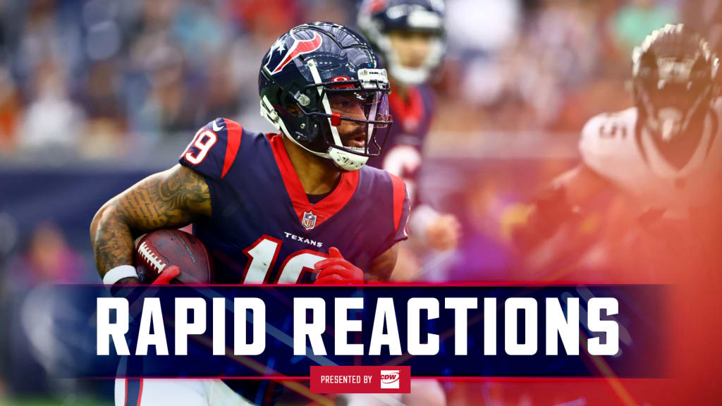 TEXANS VS CLEVELAND BROWNS (LIVESTREAM REACTION) 