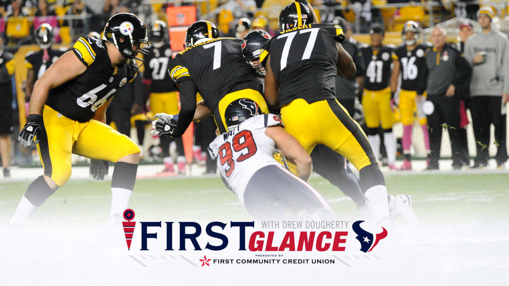 Here are five things to watch when the Houston Texans host the Pittsburgh  Steelers on Sunday during a Week 4 matchup at NRG Stadium.