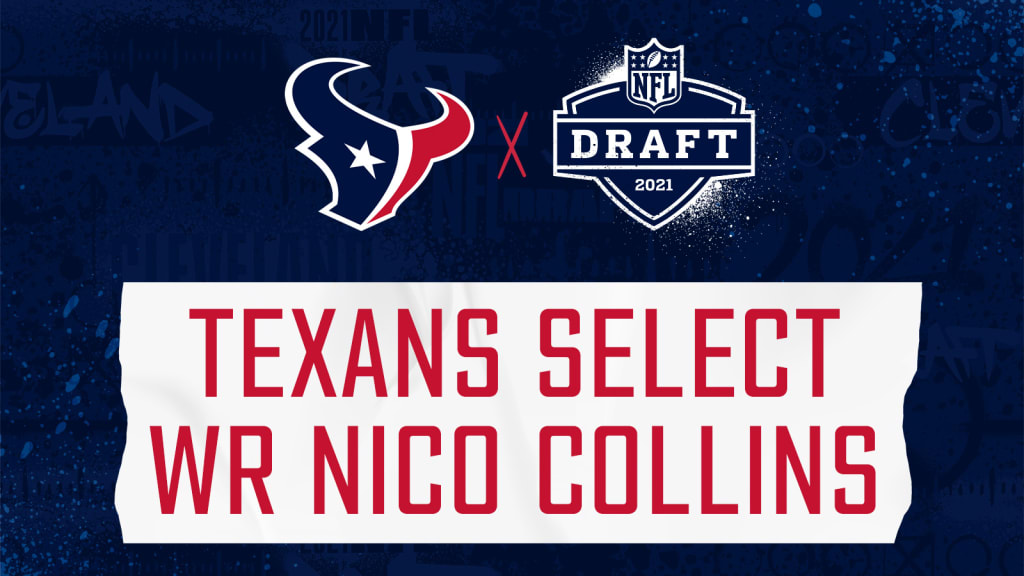 Nico Collins drafted in third round by Houston Texans in NFL draft