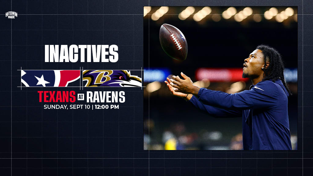 What channel is Texans vs. Ravens on today? Time, TV schedule for