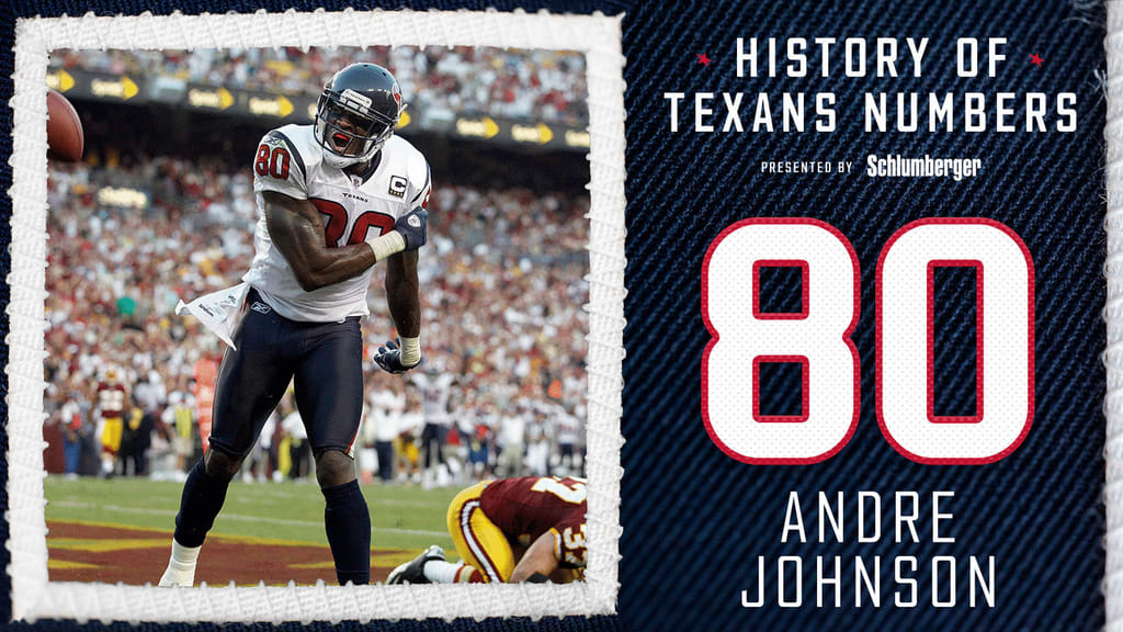 Andre johnson, wr -- 2003-2014 houston texans