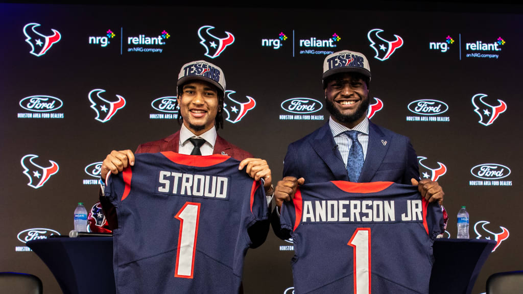 Texans build for future in NFL draft with Stroud, Anderson