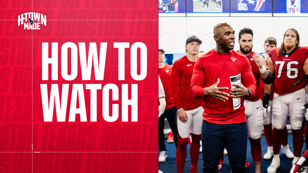 How to Watch and Listen  Week 1: Chiefs vs. Texans