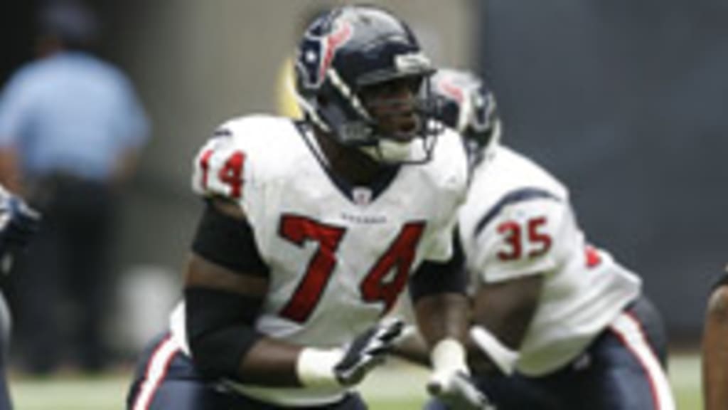 Houston Texans tackle Ephraim Salaam (74), Houston Texans