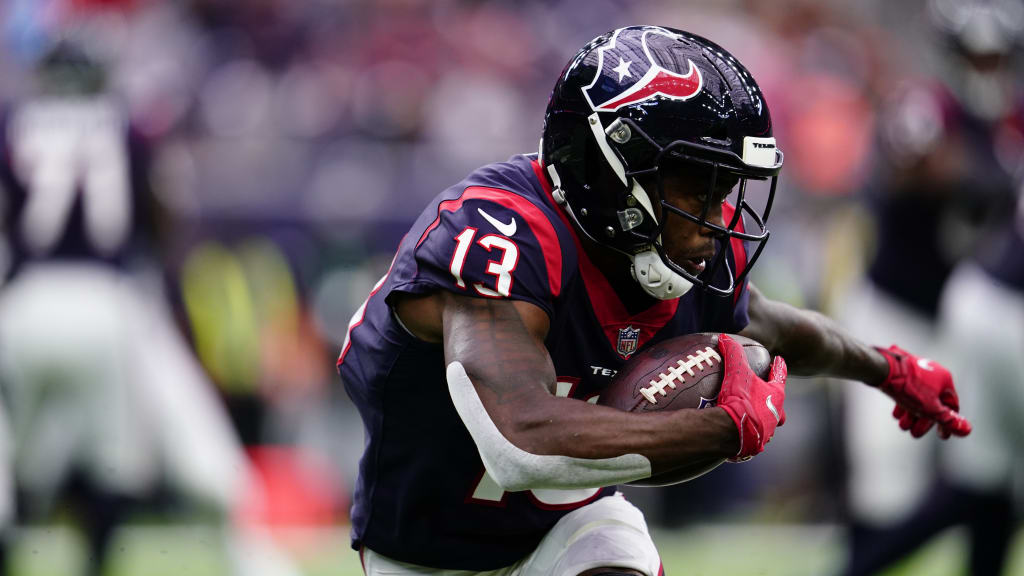 Houston Texans wide receiver Phillip Dorsett (4) runs a pass route