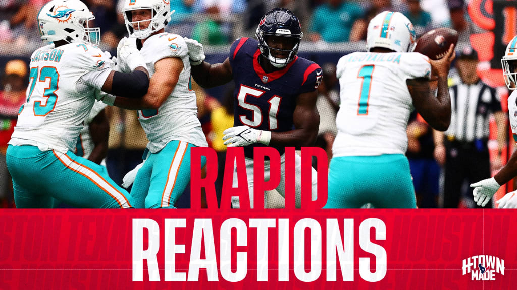 Post-game analysis: Texans 30, Dolphins 10 