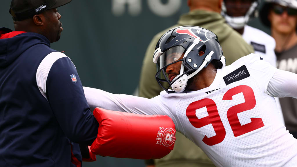 Head Coach DeMeco Ryans evaluated rookie Will Anderson Jr.'s performance  after Thursday's preseason game at New England.