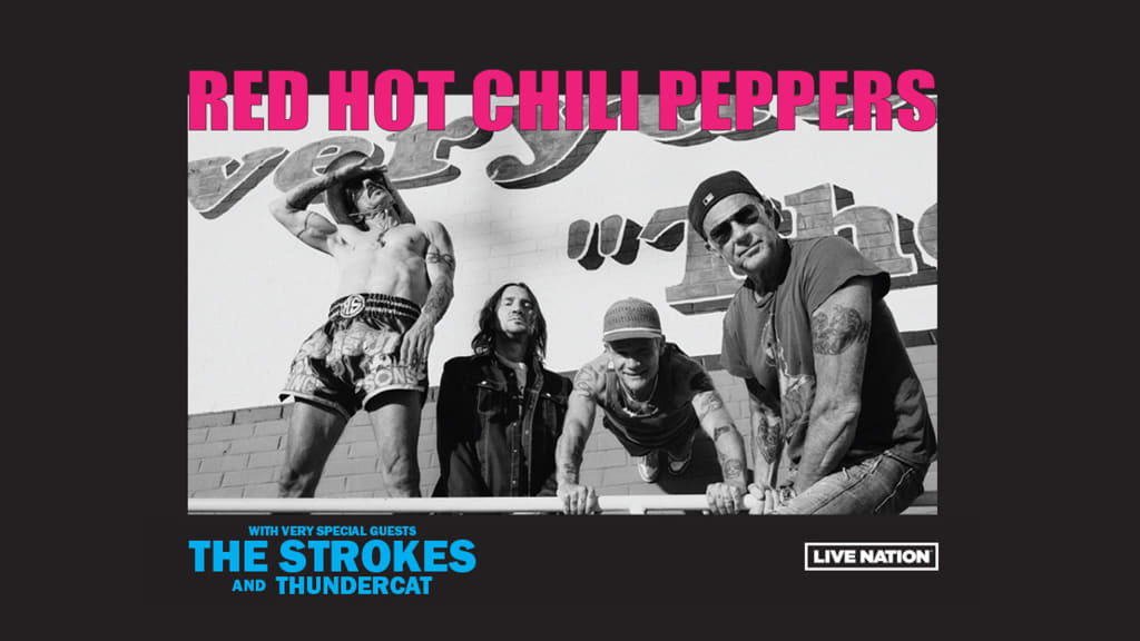 Red Hot Chili Peppers 22 Global Stadium Tour Visits Nissan Stadium Aug 12