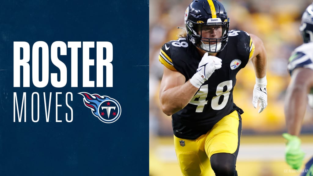 Titans Claim Ex-Steelers OLB Derrek Tuszka