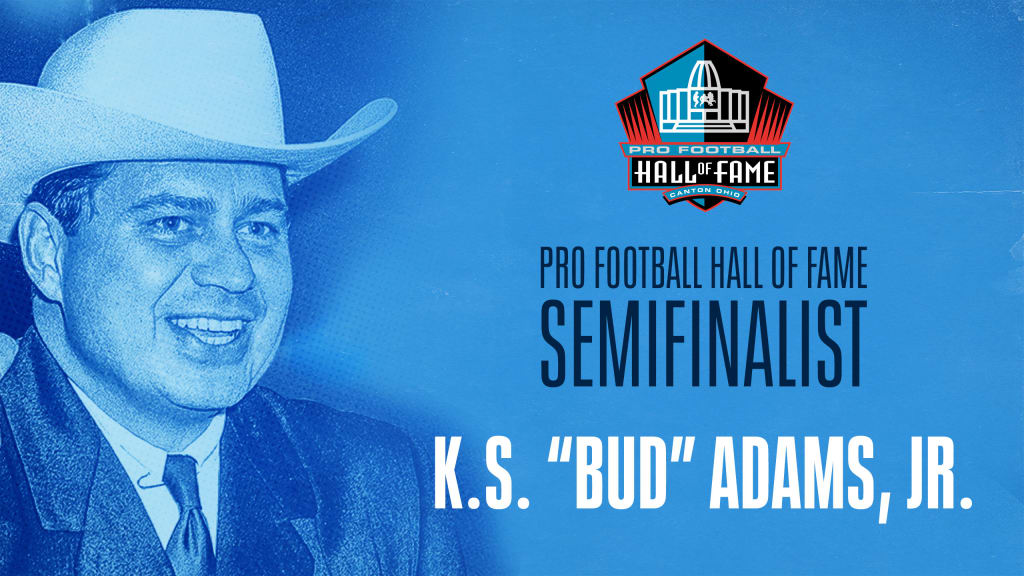 Longtime Oilers/Titans Owner Bud Adams Named a Semifinalist in the  Coach/Contributor Category for the Pro Football Hall of Fame Class of 2024  - BVM Sports