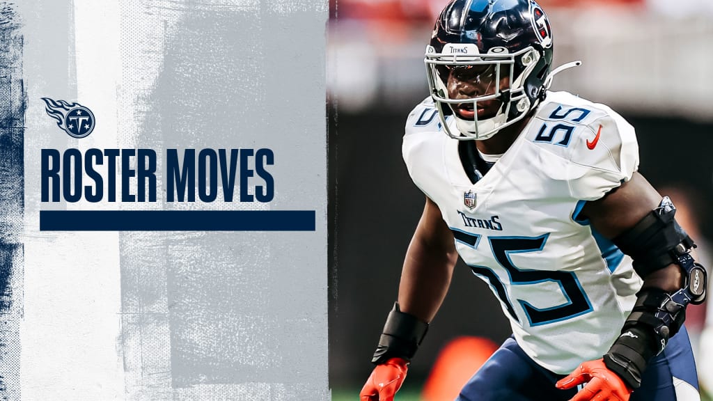 Titans Make a Pair of Roster Moves on Wednesday