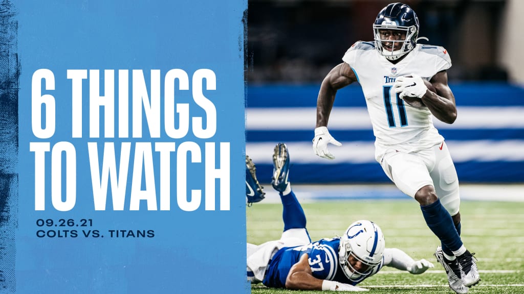 Six Things to Watch for the Titans in Sunday's Game vs the Colts