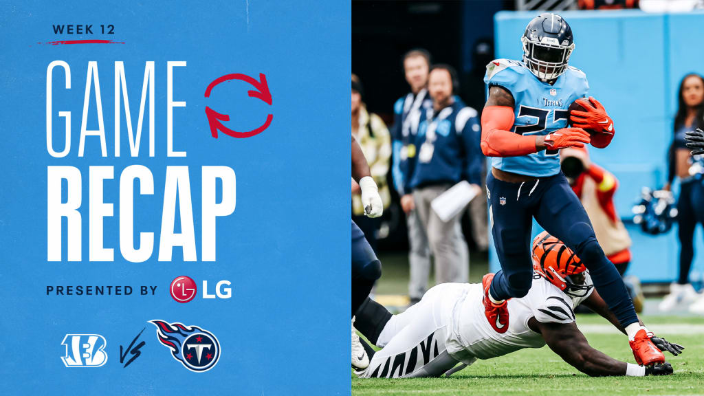 NFL Week 4 Game Recap: Tennessee Titans 27, Cincinnati Bengals 3