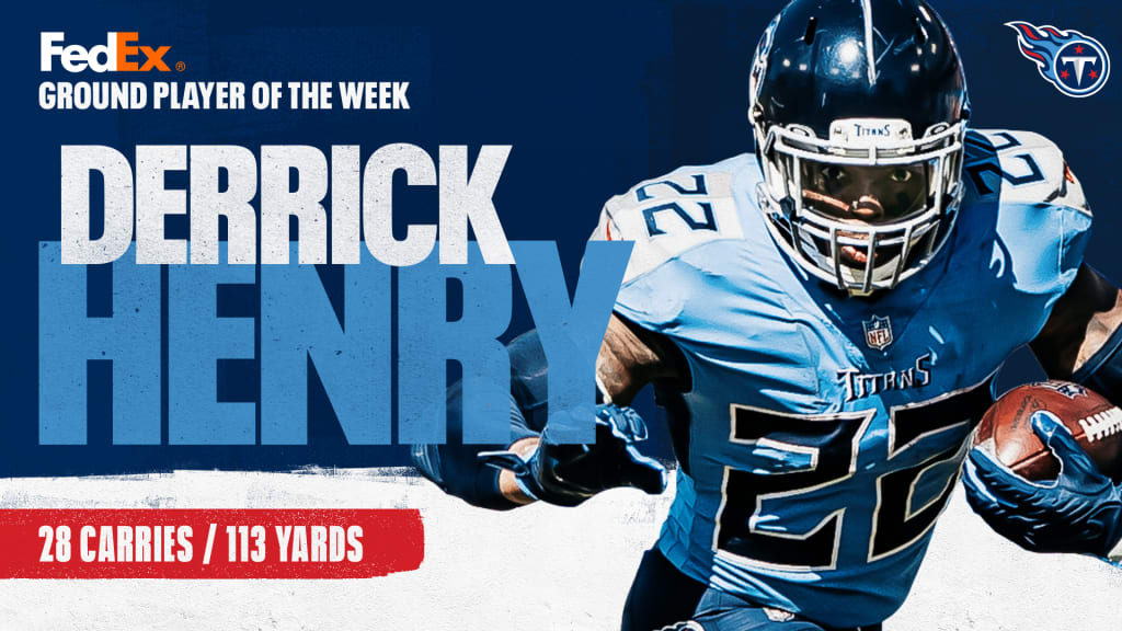 Titans RB Derrick Henry Named One of Three Finalists for 2020 FedEx Ground  NFL Player of the Year Award