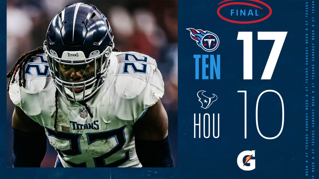 TItans Run For Over 300 Yards in 17-10 WIn Over Texans