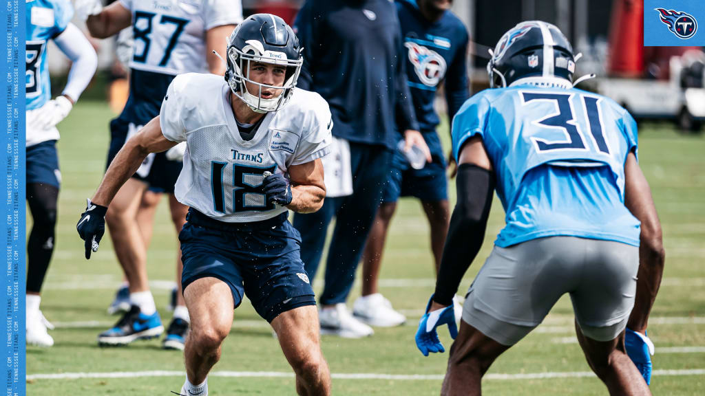 Titans Rookie WR Kyle Philips Displaying Confidence, Shiftiness