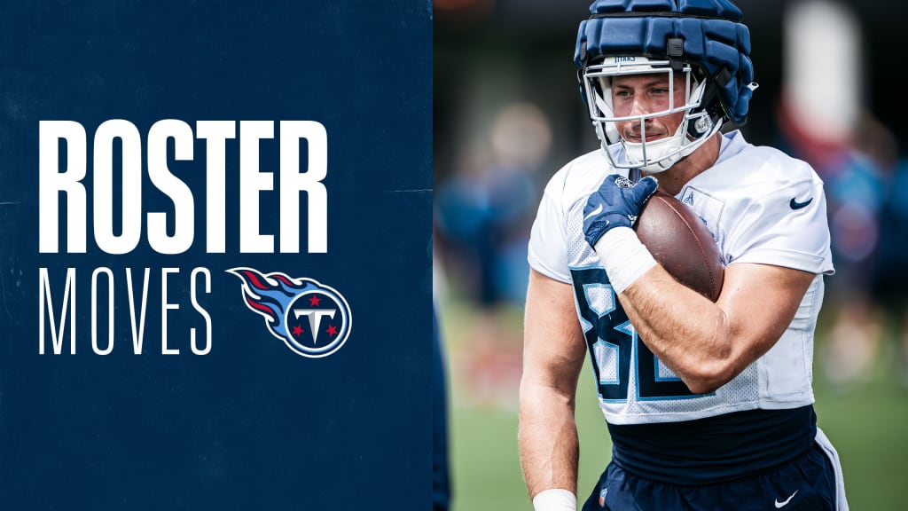 Roster Moves: Titans Promote TE Kevin Rader to Active Roster