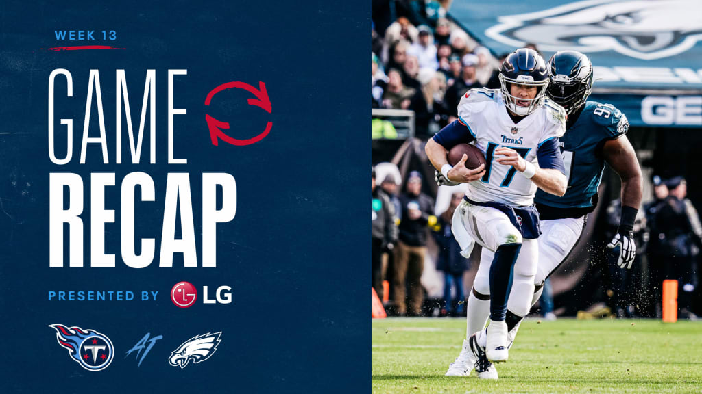 Five Takeaways From Tennessee Titans' Loss to Philadelphia Eagles - Sports  Illustrated Tennessee Titans News, Analysis and More