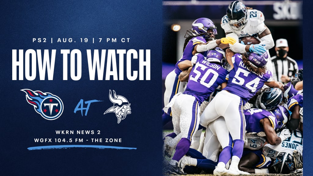 Vikings Preseason TV  Minnesota Vikings –