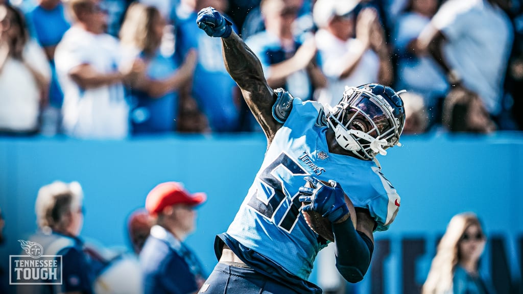 David Long of the Tennessee Titans leaves the field after a game